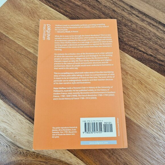 Living the French Revolution 1789-1799 Peter McPhee Paperback Book History Class - Picture 9 of 10